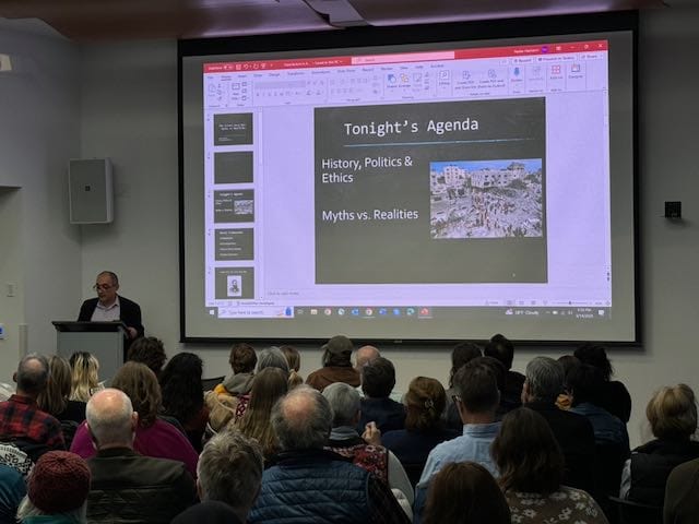 The Israel Gaza War - Myths vs Realities - Dr Nader Hashemi in Aspen
